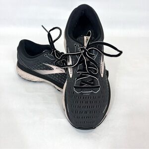 Brooks Ghost 13 Gray Pink Running Walk Athletic Shoe Sneaker Size 7